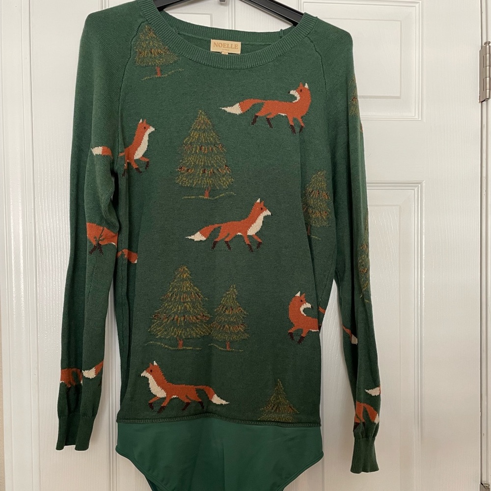 Noelle by Noelle Fox Sweater Bodysuit